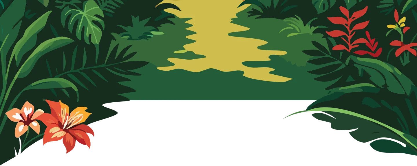 Jungle bottom background